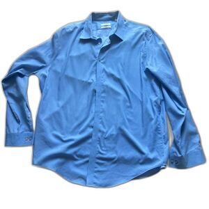 Calvin Klein Men's Blue Dress Shirt Size 34/35